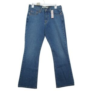 Levis 515‎ Boot Cut Jeans Womens 10S Blue Medium Wash Stretch Denim NWT